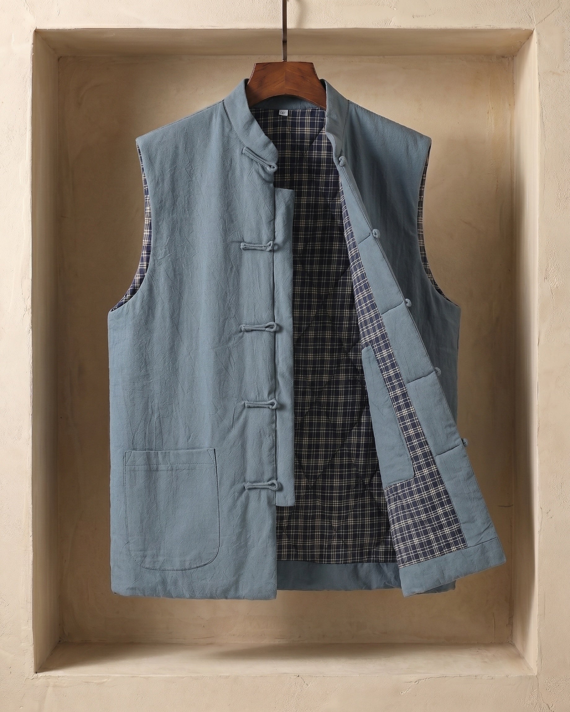 ZENO™ - MANDARIN COLLAR VEST