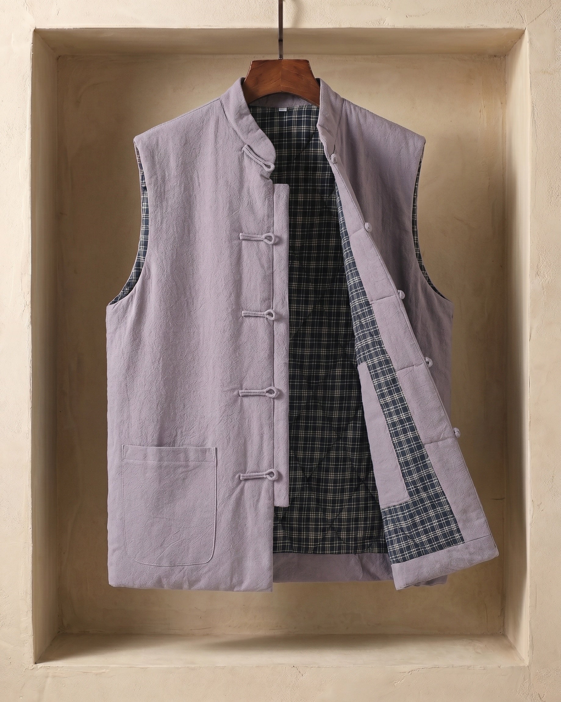 ZENO™ - MANDARIN COLLAR VEST