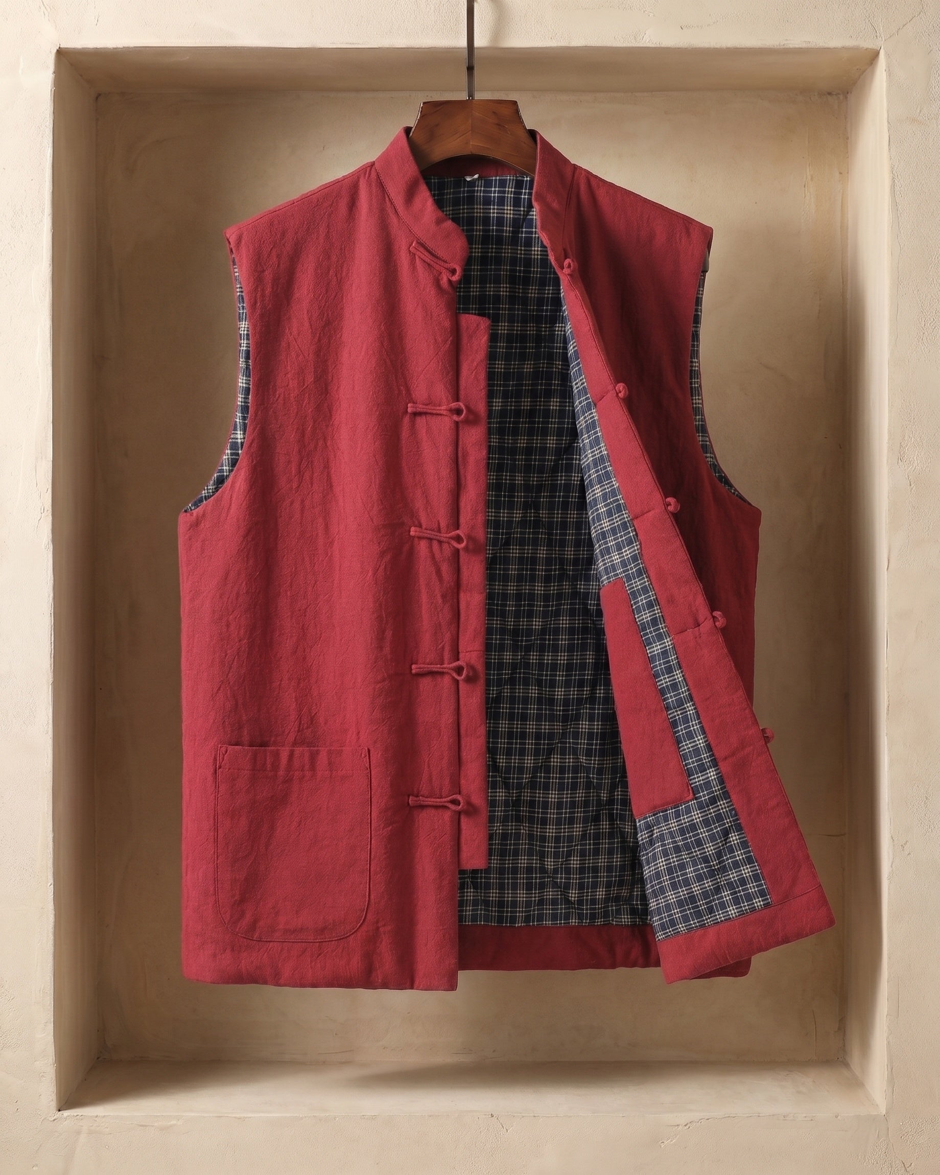 ZENO™ - MANDARIN COLLAR VEST