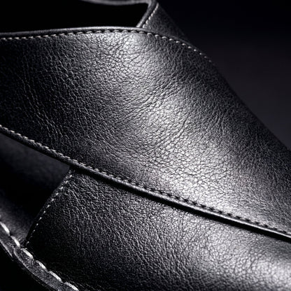 STEFANO™ - STITCHED SLIP-ON MULES