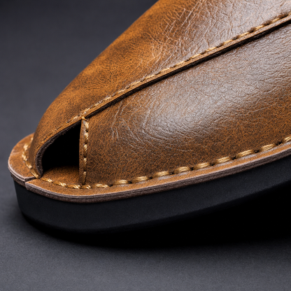 STEFANO™ - STITCHED SLIP-ON MULES