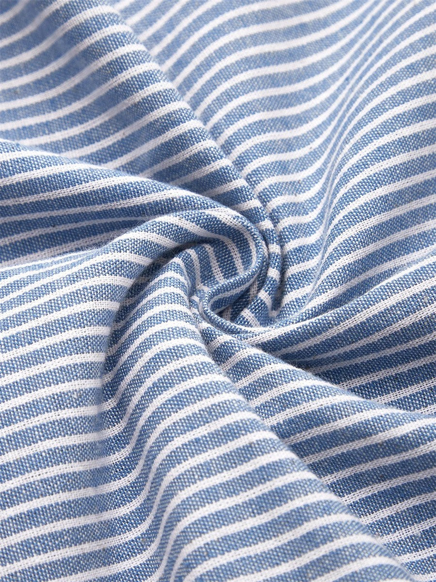 MONREAU™ - STRIPED MIDI DRESS