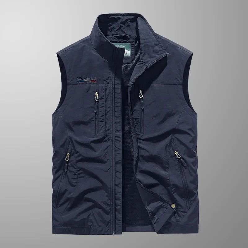 CAZEL™ - MULTI-POCKET BREATHABLE UTILITY VEST