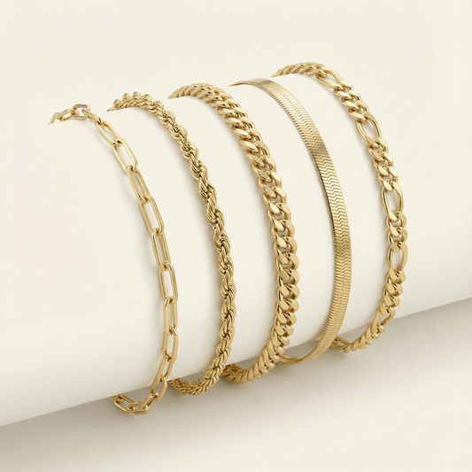 Antaradus - Ellen Gold Bracelet Set