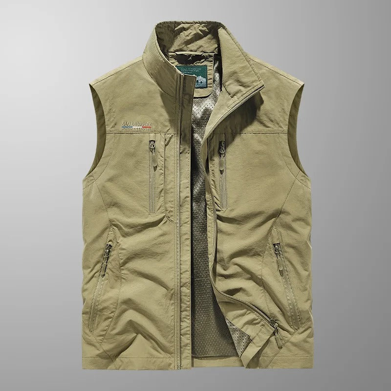 CAZEL™ - MULTI-POCKET BREATHABLE UTILITY VEST