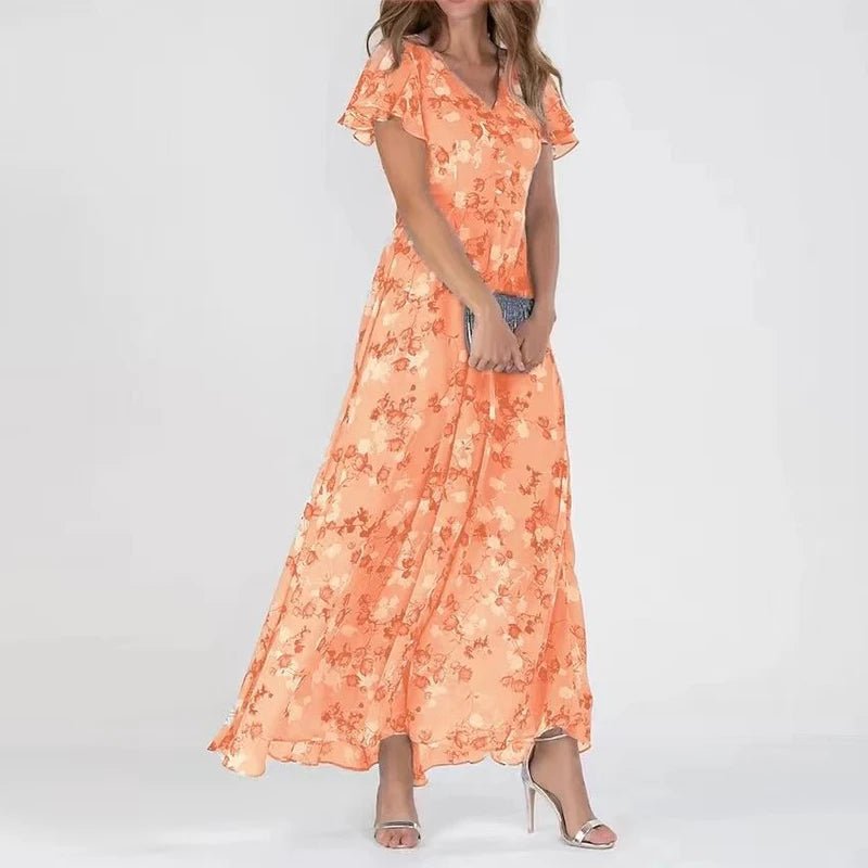 PETRINA™ - FLARED SLEEVE DRESS