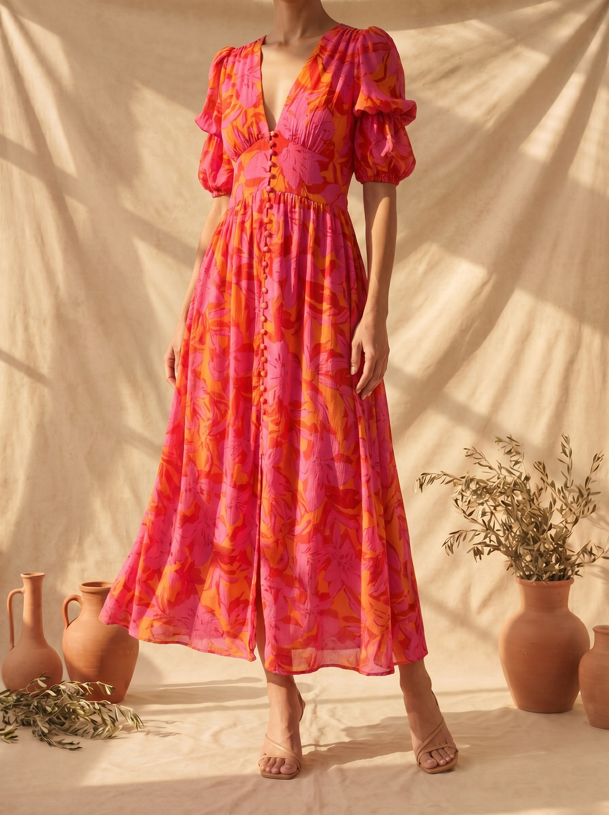 ARMONIA™ - SUNSET GLOW MAXI DRESS