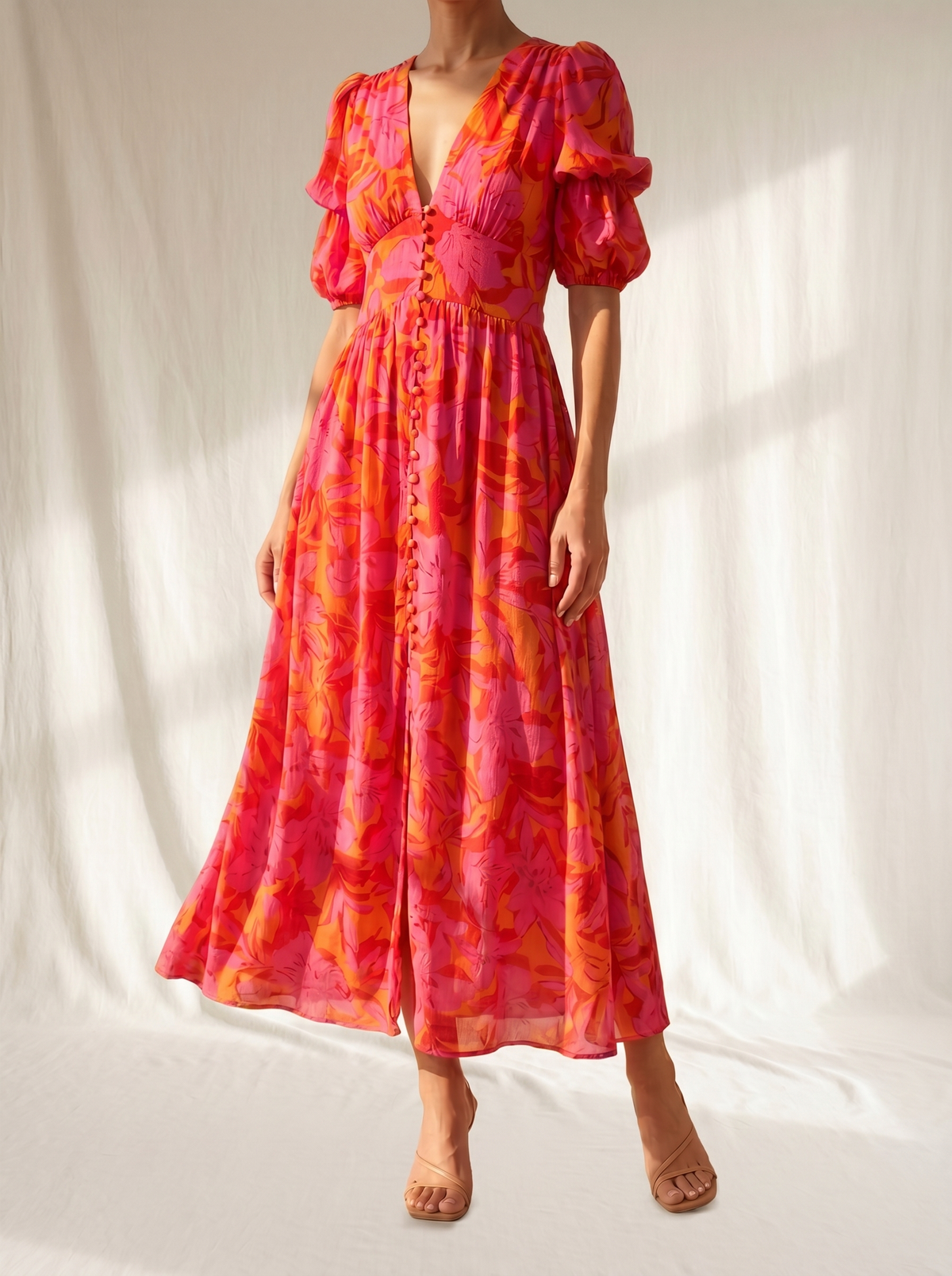 ARMONIA™ - SUNSET GLOW MAXI DRESS