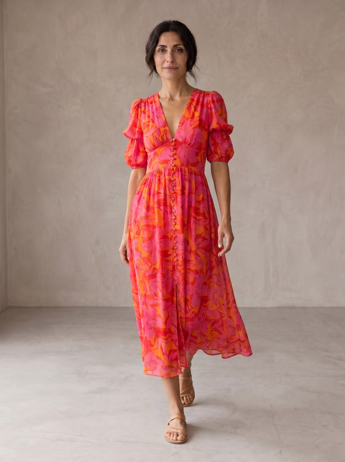 ARMONIA™ - SUNSET GLOW MAXI DRESS