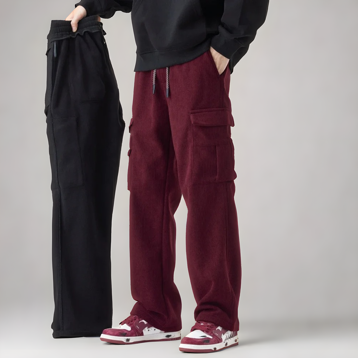 CALLOWAY™ - FLEECE CARGO SWEATPANTS