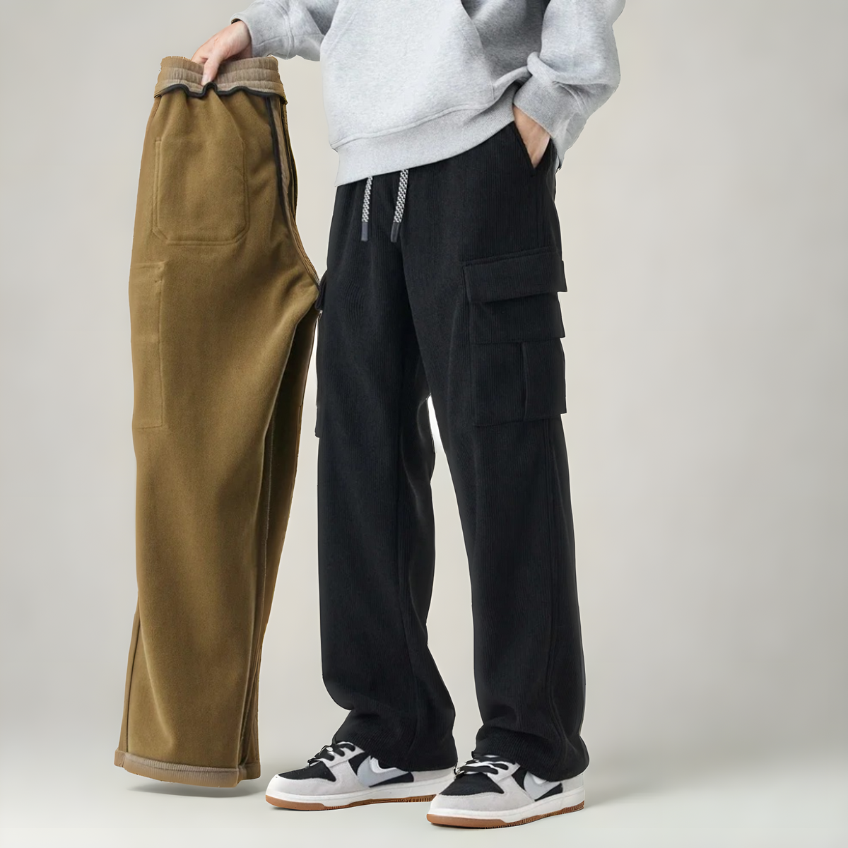CALLOWAY™ - FLEECE CARGO SWEATPANTS