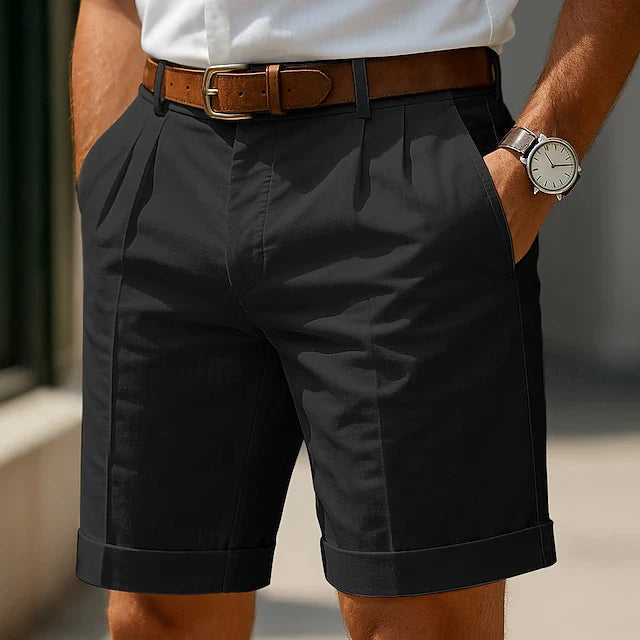 LUCA™ - PLEATED BERMUDA SHORTS