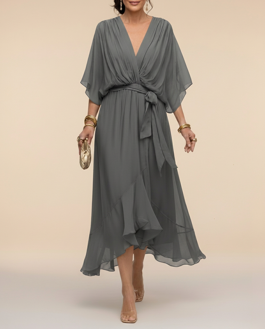 AURELIA™ - MULTICOLOUR FLOW DRESS