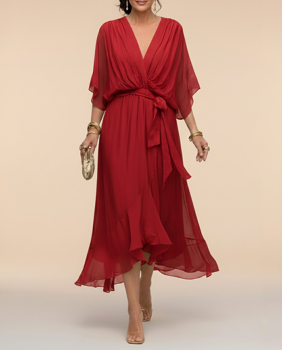 AURELIA™ - MULTICOLOUR FLOW DRESS