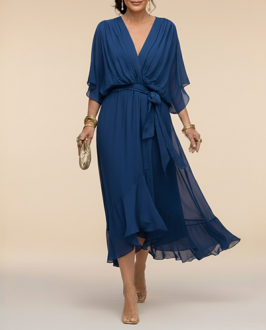 AURELIA™ - MULTICOLOUR FLOW DRESS