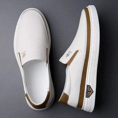 Antaradus - Whitman Leather Slip-On Sneakers