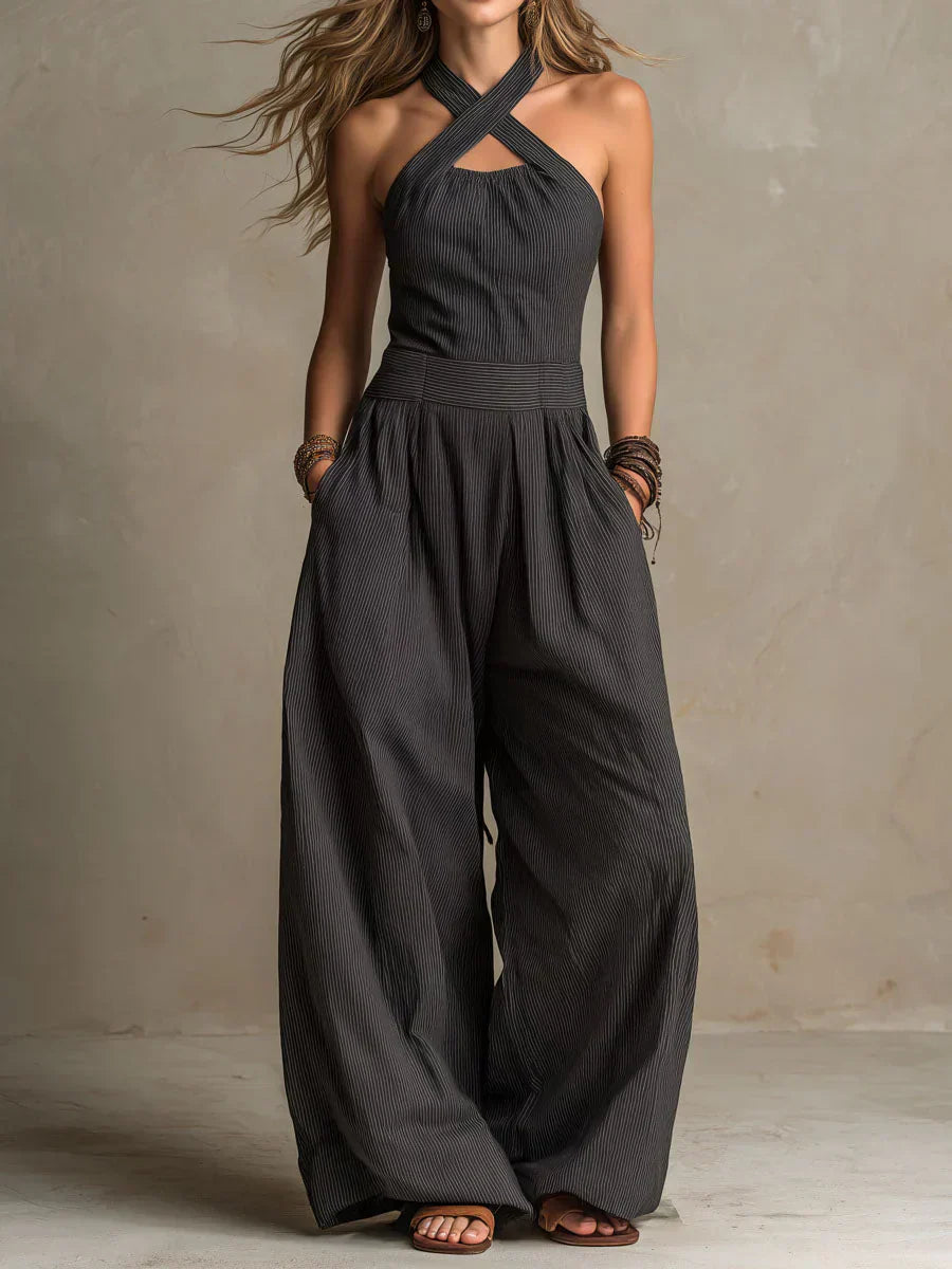 Antaradus - Ariana Elegant Crossover Jumpsuit
