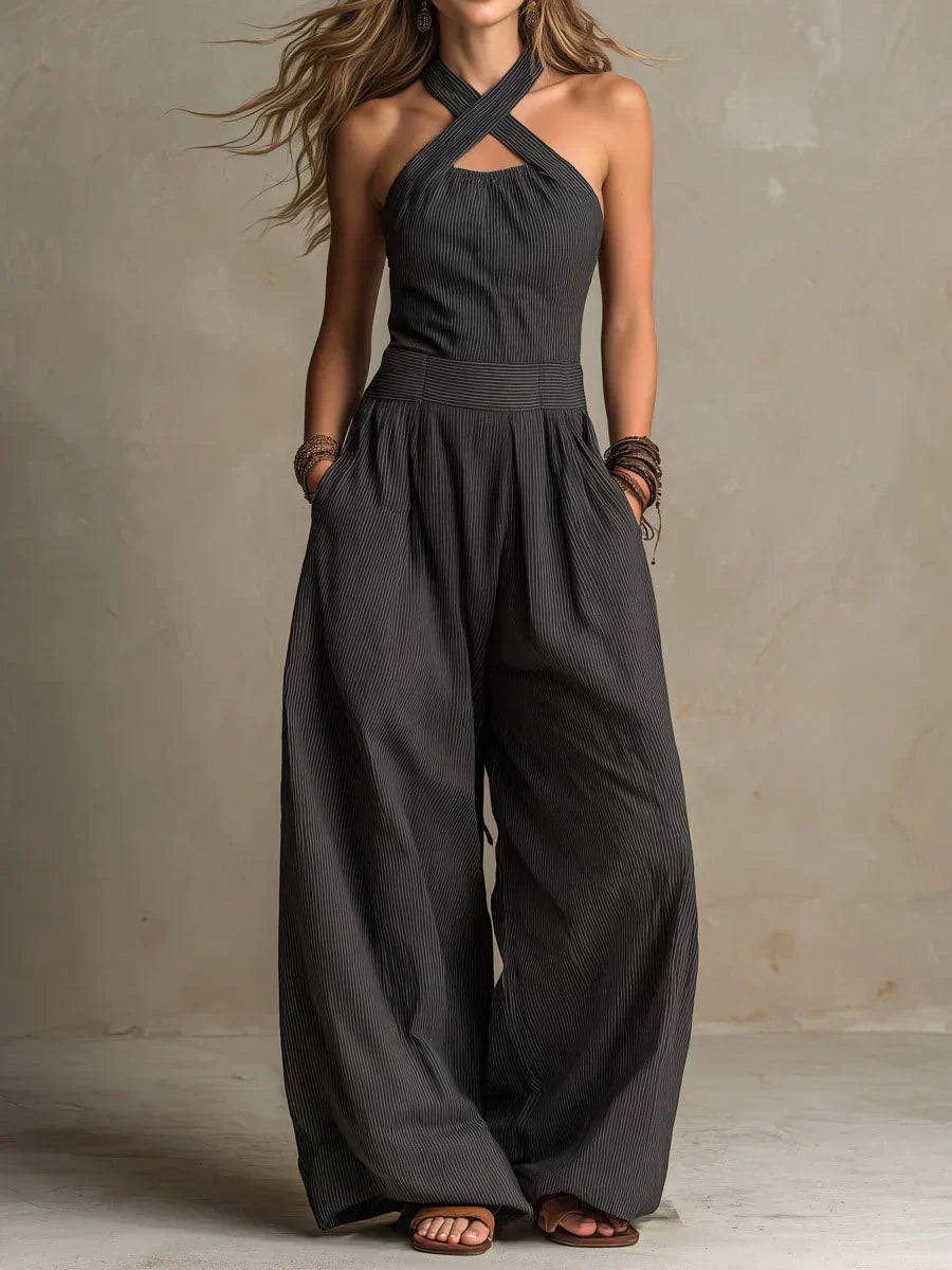 ARIANA™ - ELEGANT CROSSOVER JUMPSUIT