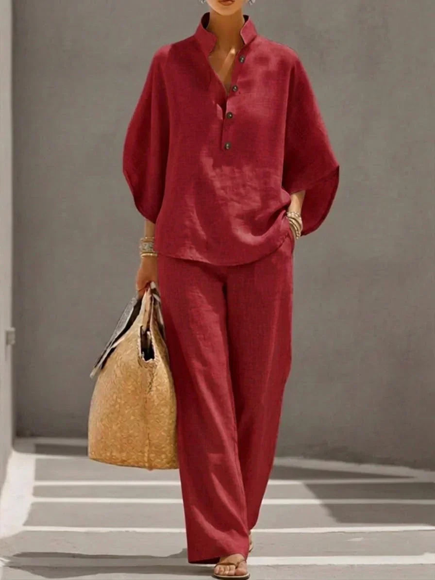 MARIBEL™ - BATWING SLEEVE TWO-PIECE SET