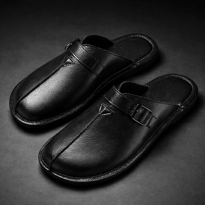 RICCARDO™ - BUCKLE SLIP-ON MULES