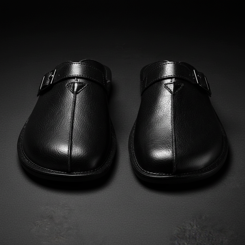 RICCARDO™ - BUCKLE SLIP-ON MULES