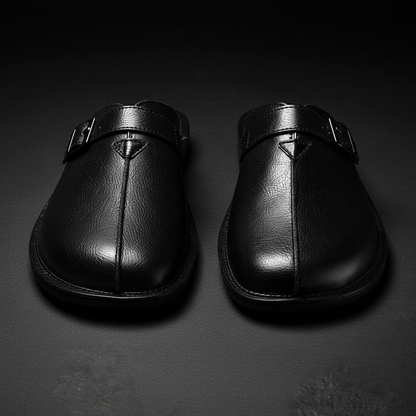 RICCARDO™ - BUCKLE SLIP-ON MULES