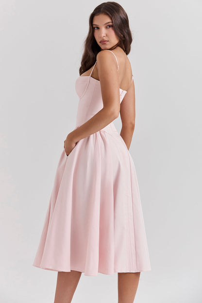 ROMA™ - CORSET-BODICE MAXI DRESS