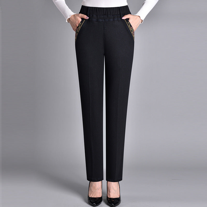 LALUNA™ - ELASTICATED JEANS