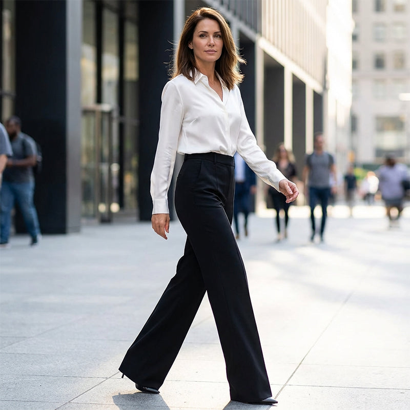 Antaradus WoolElite Tailored Wool-Blend Trousers