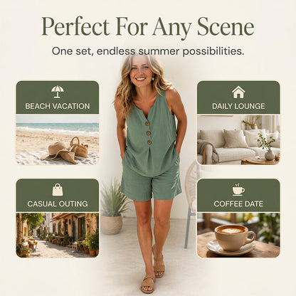 MARISOL™ - RELAXED TOP & TROUSERS SET