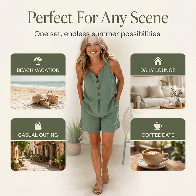 MARISOL™ - RELAXED TOP & TROUSERS SET