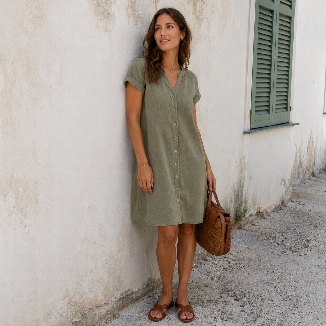 TESS™ - RELAXED SHIRT DRESS