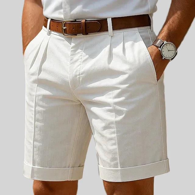 LUCA™ - PLEATED BERMUDA SHORTS