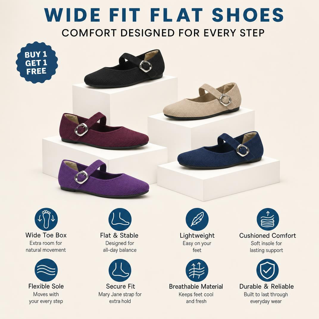AMBYLA™ - BAREFOOT COMFORT FLATS