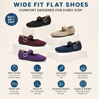 AMBYLA™ - BAREFOOT COMFORT FLATS